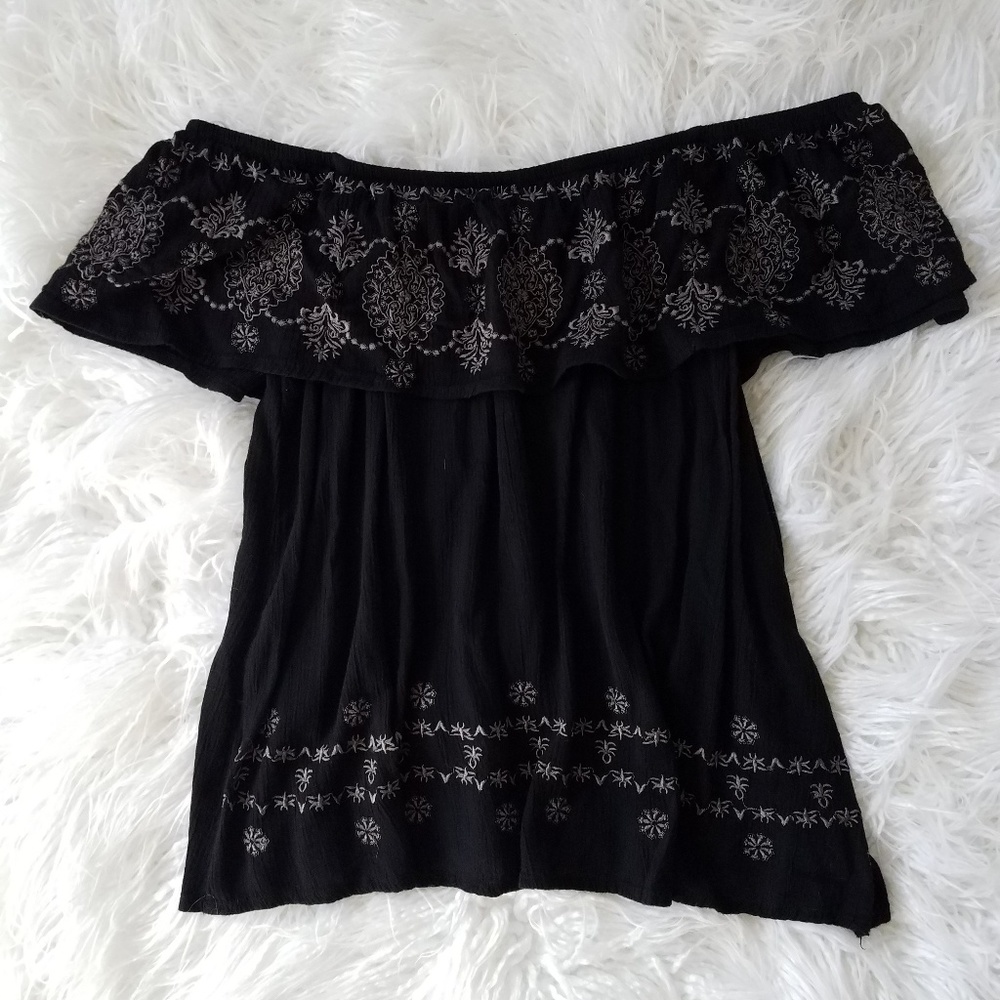 Francesca's Off Shoulder Shirt